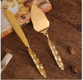Axyaa Triangular Pizza Shovel and Dessert Knife Set