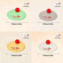 Axyaa Round Cup Lid: Cute Cartoon Tumbler Mug Cover