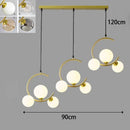 Axyaa Modern LED Pendant Light Chandeliers for Living Room and Dining Room