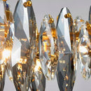 Axyaa Crystal Chandelier Pendant Lamp for Living and Dining Room Lighting