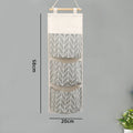 Axyaa 3-Pocket Hanging Closet Organizer Wall Storage Bag Waterproof Sundries Organizer