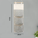 Axyaa 3-Pocket Hanging Closet Organizer Wall Storage Bag Waterproof Sundries Organizer