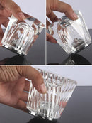 Axya Crystal Diamond LED Rechargeable Table Lamp for Restaurant Bar Bedroom Decor