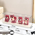 Axyaa Handmade Dust-proof Display Cabinet for Strawberry Bear Dolls