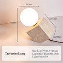 Axyaa Yellow Cave Stone Floor Lamp - Indoor Decor Lighting for Home & Office