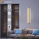 Axyaa Outdoor LED Strip Wall Lamp for Modern Minimalist Outdoor Lighting