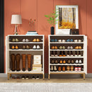 Axyaa Shoe Cabinet: 20-Pair Modern Shoe Storage with Doors