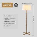Axyaa Modern Wood Floor Lamps - Minimalist Designer Lighting Fixtures