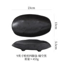 Axyaa Special-shaped Plate Set for Sushi, Sashimi, Sea Urchin, Hot Pot, BBQ