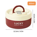 Axyaa Stainless Steel Thermal Bento Box Set for Kids - Leak-proof Food Container