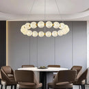 Axyaa Modern LED Chandelier for Living, Dining, and Bedroom Lighting