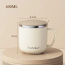 Axyaa Double-Layer Stainless Steel Thermal Water Bottle with Handle and Lid