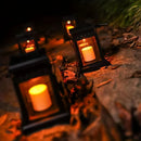 Axyaa Solar Palace Lantern Hanging Candle Lamp Outdoor Landscape Lighting