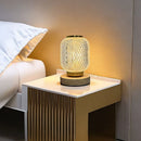 Axyaa Crystal LED Table Lamp with Touch Remote Control, Stepless Dimming