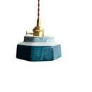 Axyaa Ceramic LED Pendant Lamp - Japanese Style Mid-Century Light for Bedroom & Dining