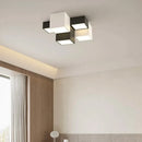 Axyaa Box Square Ceiling Lights for Living Room Bedroom Small Apartment Main Light