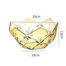 Axyaa Clear Fruit Plate: Stylish Plastic Tray for Snacks & Candy Storage