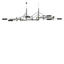 Axyaa Nordic Chandelier: Post-Modern Minimalist Art for Dining Room, Bar, and Villa