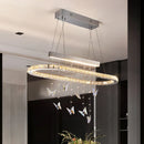 Axyaa Modern LED Chandeliers for Indoor Dining Room Lighting