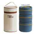 Axyaa Insulated Stackable Lunch Container Set for Adults and Kids
