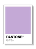 Axyaa Pastel Pantone Wall Art Prints for Modern Home Decor
