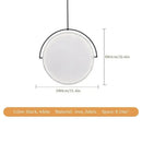 Axyaa Nordic Minimalist Chandelier for Restaurant Living Room Dining Bar Counter