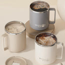 Axyaa Double Wall Insulated Coffee Mug with Handle, 304 Stainless Steel, Large Capacity