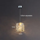 Axyaa Crystal Pendant Lights: Modern Luxury Bedroom & Living Room LED Chandeliers