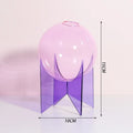 Axyaa Acrylic Spherical Vase for Minimalist Table Decoration and Aesthetic Room Decor