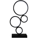 Axyaa Nordic Circle LED Table Lamp for Modern Bedroom and Living Room decor