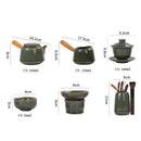 Axya Premium Kung Fu Tea Set and Travel Teapot with Tea Cup - Best Tea Set Brand
