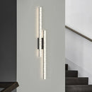 Axyaa Modern Crystal LED Wall Lamp for Bedside TV Backdrop, Hallway, Staircase Lighting