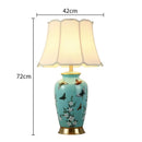 Axyaa Ceramic Desk Lamp: Luxury Classical Table Light for Bedroom, Living Room & Home Décor