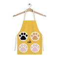 Axyaa Diamond Kitchen Apron - Irregular Pattern for Cooking, Baking, Cleaning