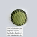 Axyaa Glass LED Wall Sconce: Modern Waterproof Light for Bedroom, Living Room, Stair, Bathroom