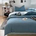 Axyaa Bubble Cotton Bedding Set, AB Side Duvet Cover, Sheet, Pillowcase
