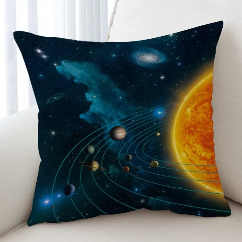 Axyaa Skull Lighthouse Monster Cushion Covers 45x45CM - Cool Art Animals Scary Design