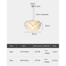 Axyaa Minimalist Pendant Light for Bedroom, Living Room, and Dining Room