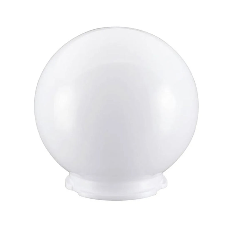 Axyaa White Acrylic Neck Shade for Outdoor Post Light - Replacement Globe Cover