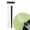 Axyaa Black Silver Alloy Chopsticks Set with Storage Box - Korean Style Sushi Chopsticks