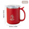 Axyaa Double Wall Insulated Stainless Steel Coffee Mug with Handle