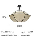 Axyaa UFO Lantern Light LED Cloth Lamp for Living Room & Bedroom