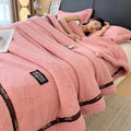 Axyaa Solid Color Class A Thickened Fleece Sofa Blanket