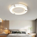 Axyaa LED Bladeless Ceiling Fan Light for Home Decor