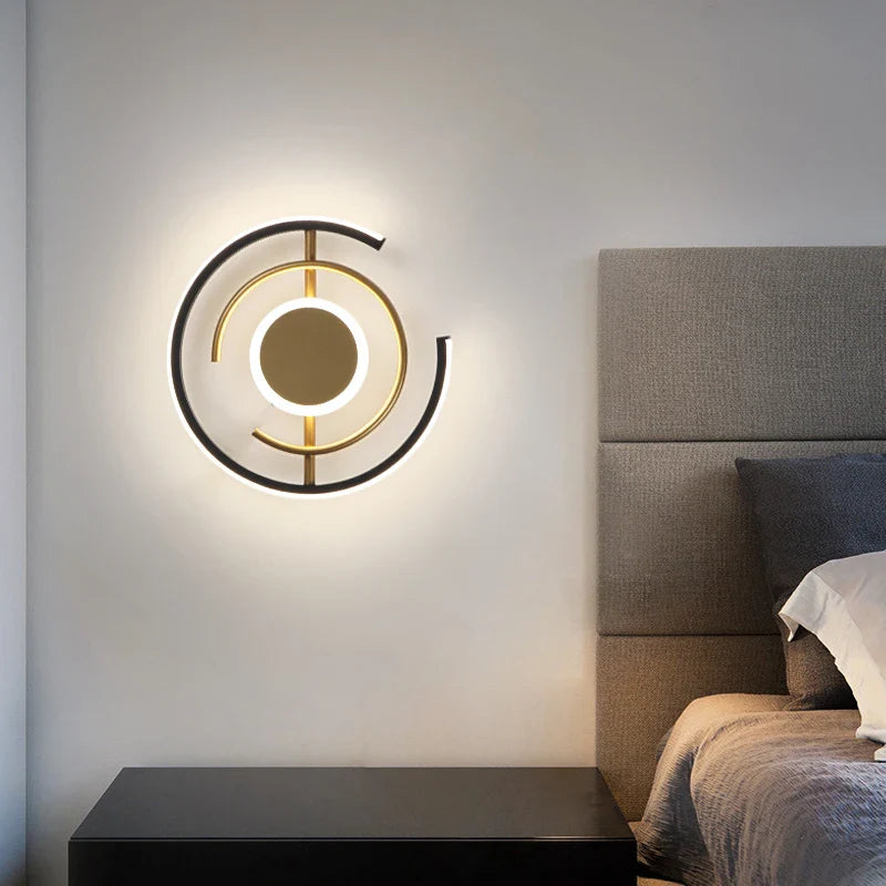 Axya LED Wall Sconce Dimmable Light Fixture for Bedroom Living Room