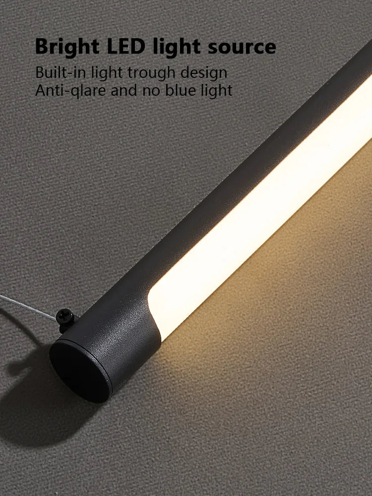 Axyaa Nordic LED Pendant Light for Kitchen Chandelier, Memory Function