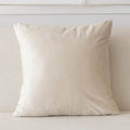 Axyaa Beige Plush Throw Pillow Cover 45X45 - Cojines Decorativos Para Sofa