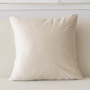 Axyaa Beige Plush Throw Pillow Cover 45X45 - Cojines Decorativos Para Sofa