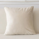 Axyaa Beige Throw Pillow Cover 45X45 - Cojines Decorativos Para Sofa - Plush Cushion Covers