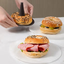 Axyaa Bagel Silicone Mold Set for Conical Baking Cake Mousse Donut Making
